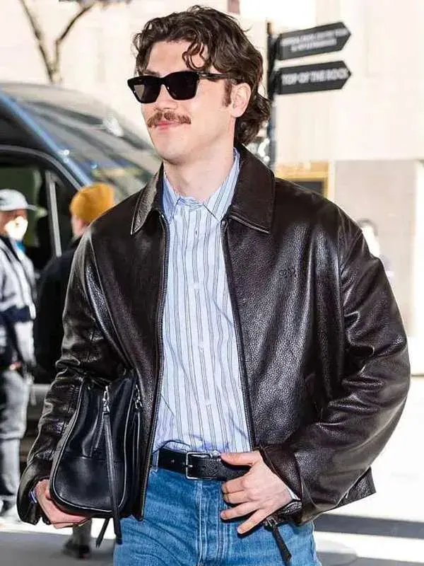 NYC Jake Innanen Brown Leather Jacket