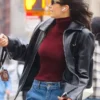 NYC Nina Dobrev Black Jacket