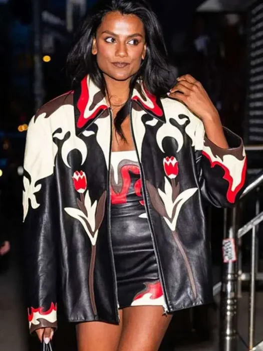 NYC Simone Ashley Leather Jacket