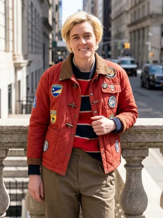 NYC_2026_Brandi_Carlile_Red_Quilted_Jacket