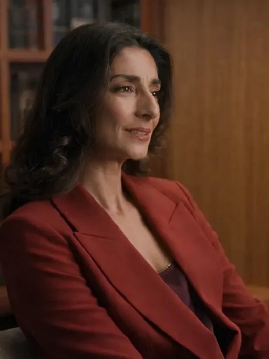 Necar Zadegan The Rookie S08 Red Blazer