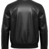 Nemesis Matthew Law Leather Bomber Jacket Back