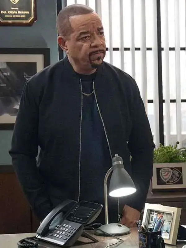 Odafin Tutuola Law and Order SVU S27 Bomber Jacket