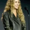 Olympia Gayot Black Leather Jacket