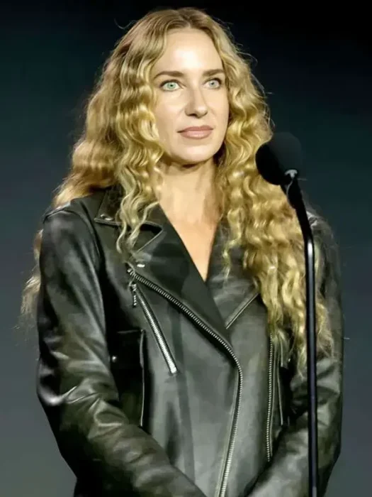 Olympia Gayot Fashion Trust U S Awards Leather Jacket