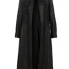 Paris Fashion Week Liv Tyler Black Leather Coat