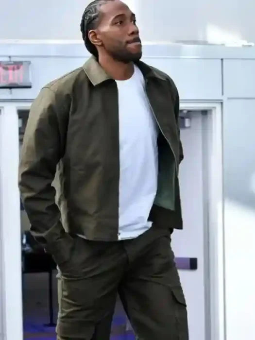 Play In Tournament 2026 Kawhi Leonard Green Jacket