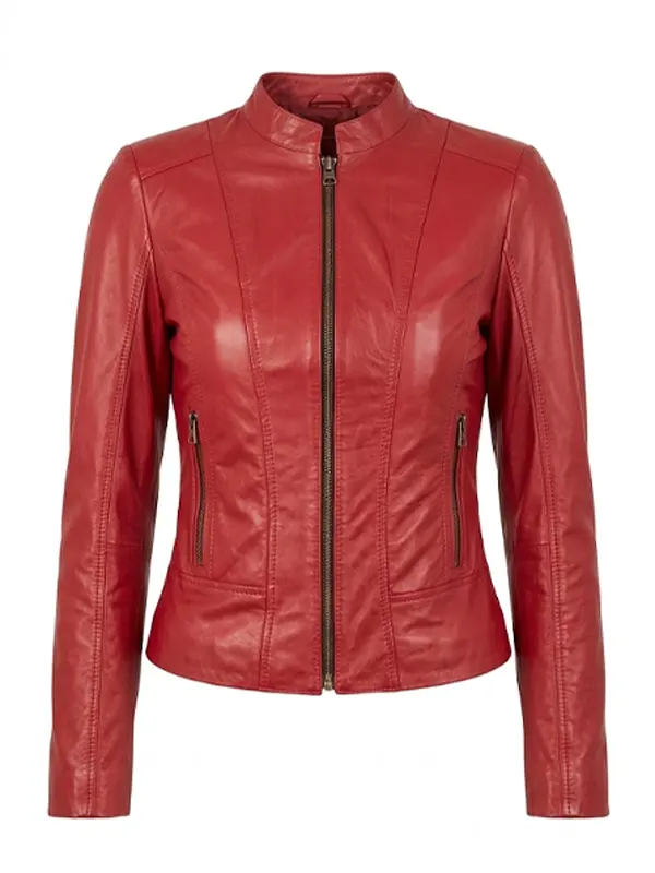 Red women jacket