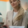 Running Point Kate Hudson Beige Blazer