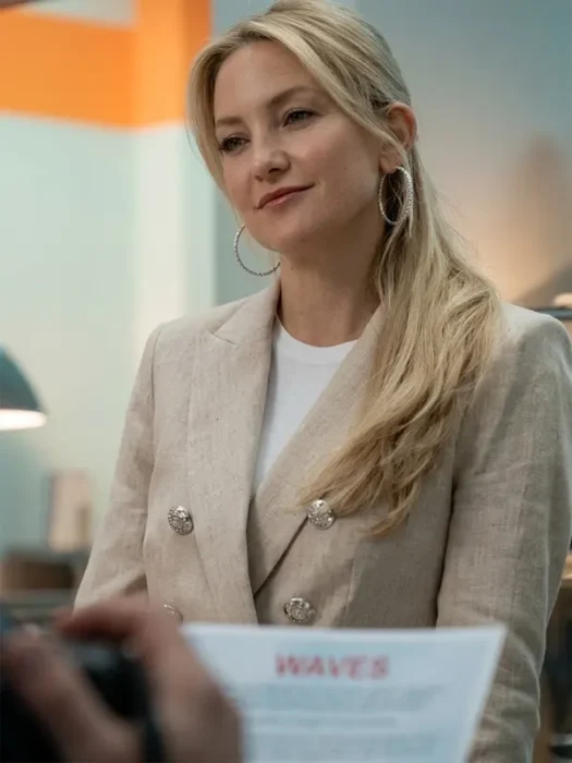 Running Point Kate Hudson Beige Blazer