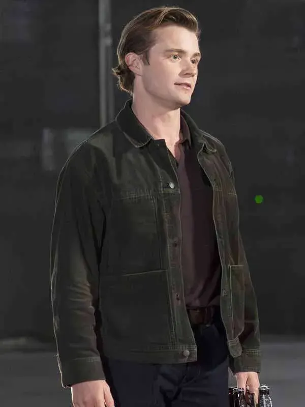 Seth Ridley The Rookie Green Corduroy Jacket