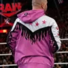 SmackDown Kevin Owens Pink Jacket Back