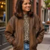 Sort Your Life Out S06 Dilly Carter Leather Jacket