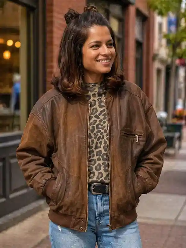 Sort Your Life Out S06 Dilly Carter Leather Jacket