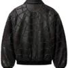 Spider-Man Zendaya Leather Jacket Back
