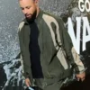 Stephen Curry Olive Green Jacket