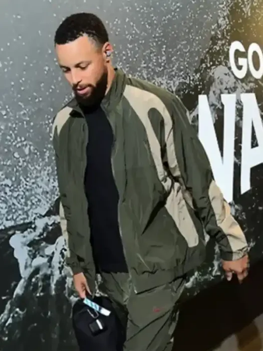 Stephen Curry Olive Green Jacket