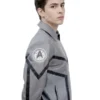 Strange New Worlds Grey Faux Leather Jacket