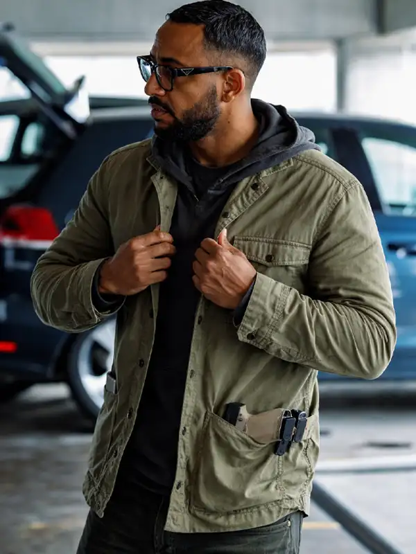 Street Flow 3 Lacrim Green Jacket