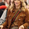 Street Style Michelle Hunziker Jacket
