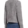 Supergirl Nicole Maines Suede Jacket Back