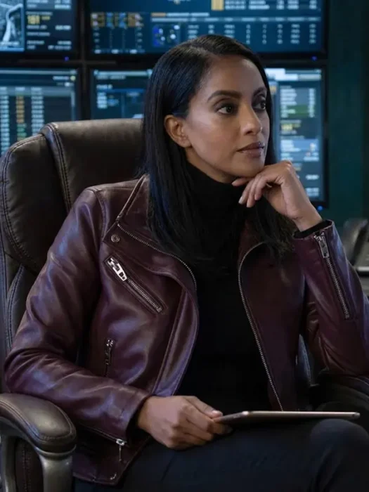 Supergirl S06 Azie Tesfai Leather Jacket