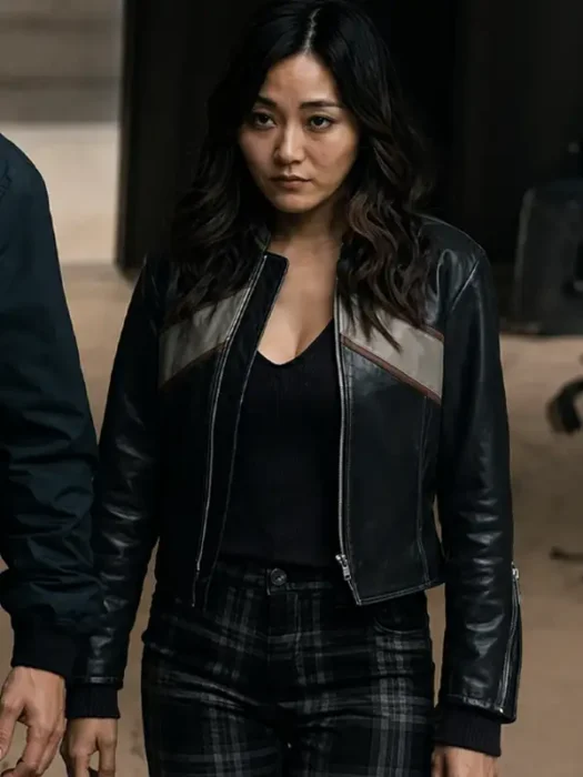 The Boys S05 Kimiko Miyashiro Leather Jacket