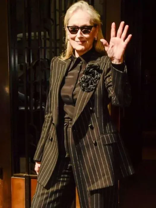 The Devil Wears Prada 2 Meryl Streep Pinstripe Blazer