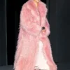 The Drama 2026 Zendaya Pink Fur Coat
