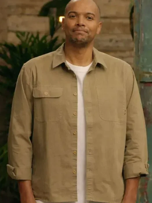 The Great Pottery Throwdown S09 Rich Miller Beige Jacket