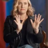 The Regime Kate Winslet Black Leather Jacket