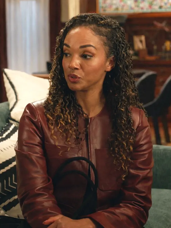 The Rookie S08 Mekia Cox Maroon Jacket