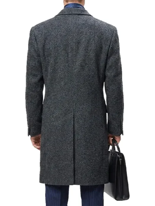 The Swedish Connection Jonas Malmsjo Gray Coat Back