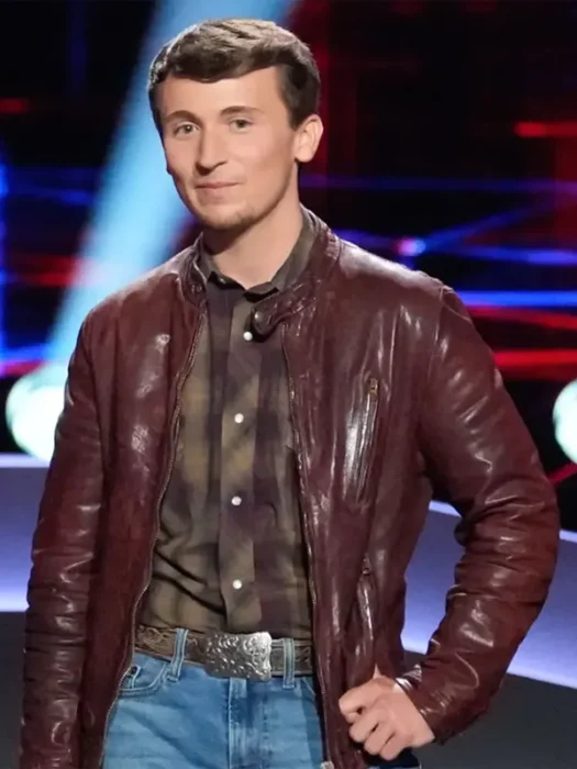 The Voice S24 Dylan Carter Leather Jacket