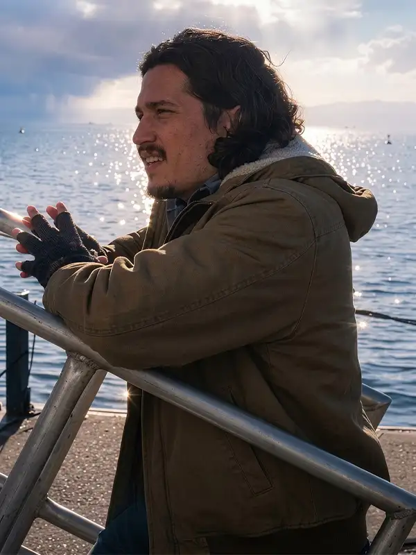 Thrash Chai Hansen Brown Cotton Jacket