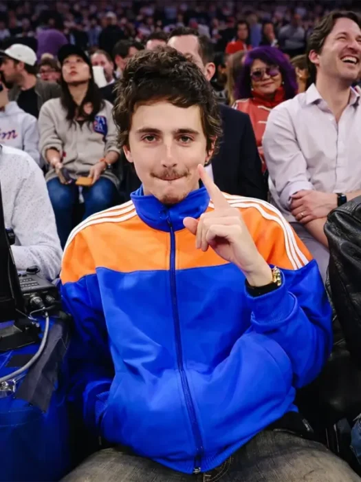 Timothée Chalamet Hawks Vs Knicks Cotton Jacket