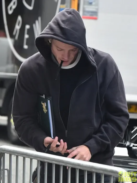 Tom Rhys Harries Clayface Hooded Black Hoodie