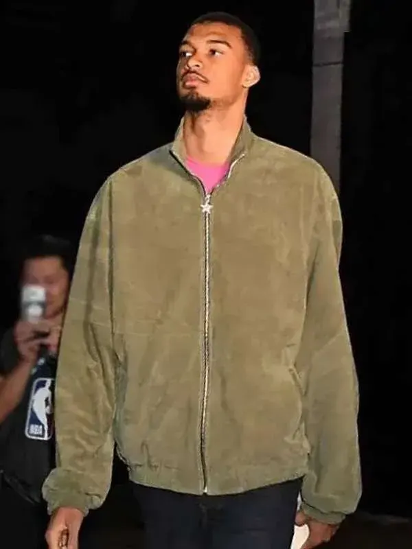 Victor Wembanyama Bomber Jacket