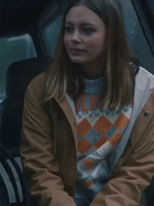 Viking Wolf Liv Mjones Brown Cotton Jacket