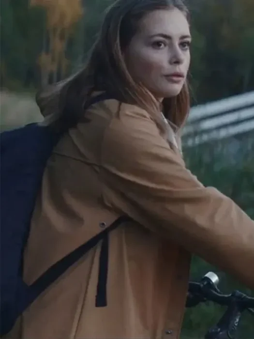 Viking Wolf Liv Mjones Brown Jacket Back