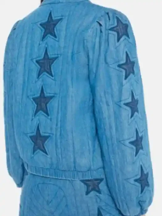 Virgin River S07 Lizzie Star Denim Jacket Back