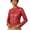 Stylish_Womens_Red_Leather_Biker_Jacket