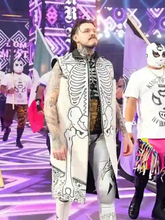 WrestleMania 42 Dominik Mysterio Leather Coat
