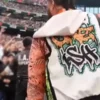WrestleMania 42 Jimmy Uso Hooded Vest Back