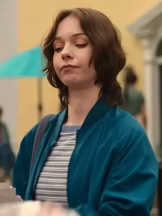 A Good Girl’s Guide to Murder Emma Myers Bomber Jacket