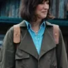 Alexandra Maria Lara Eat Pray Bark Green Cotton Jacket