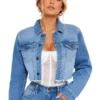 All The While Stretch Denim Jacket