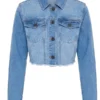 All The While Stretch Denim Jacket - Light Wash