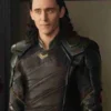 Avengers Infinity War Loki Black Leather Jacket