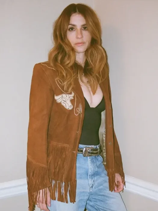 Aya_Cash_Brown_Fringe_Jacket